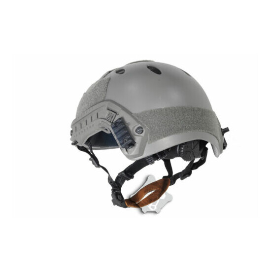 FMA FAST Helmet PJ TYPE Protective Military Helmet FG Grey For Airsoft Paintball {3}