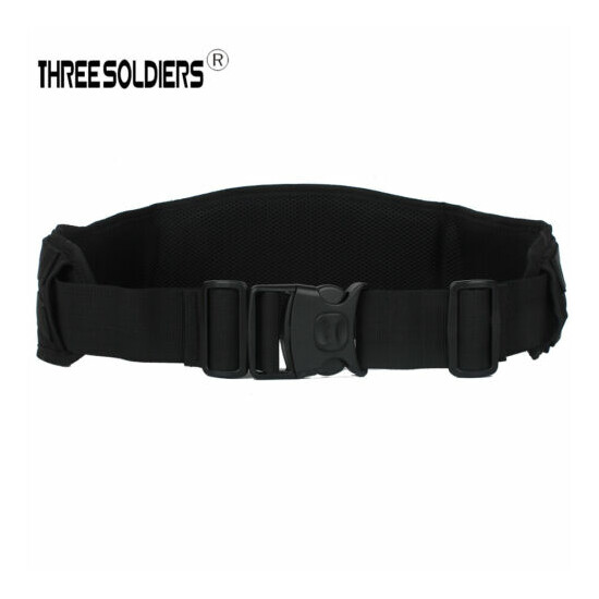 Men Military Belt Tactical Hunting Outdoor Waistband Molle Training Pouch Belt {11}
