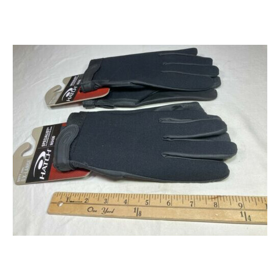 (2 PAIRS) Hatch NS430 Safariland All Weather Shooting Duty Glove Black (XL) NWT {5}