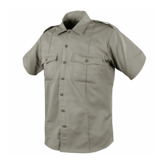 Condor 101259 Mens Class B Polyester Twill Button Down Polyester Uniform Shirt {3}