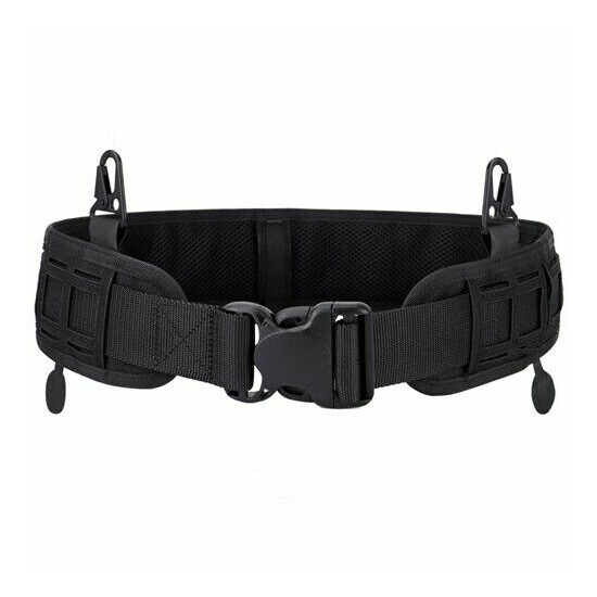 1000D Nylon Tactical Buckle Molle Belt Waist Band Girdle Corset Hook & Loop Size {12}