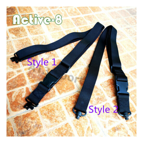 2 Kinds Sling Military Adjustable Universal Swivel Strap Heavy Duty Hunting  {1}