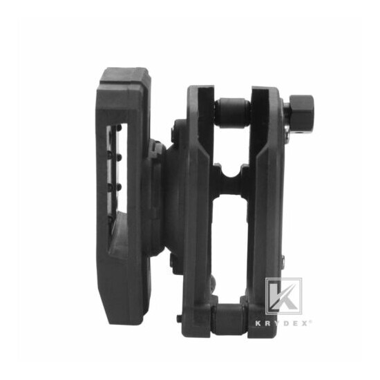 KRYDEX IPSC USPSA 3-Gun 4x Pistol Magazine Holsters Mag Pouches w/ Shooting Belt {8}