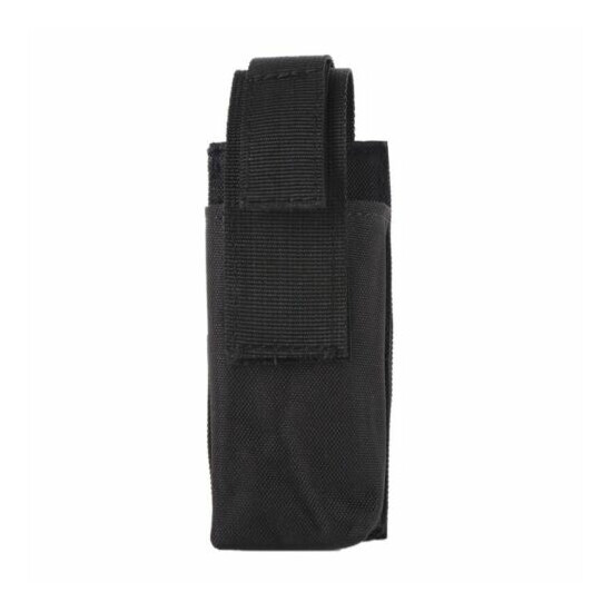 Molle Tactical Flashlight Pouch Knife Pouch Attachment Bag Torch Holder Case {12}