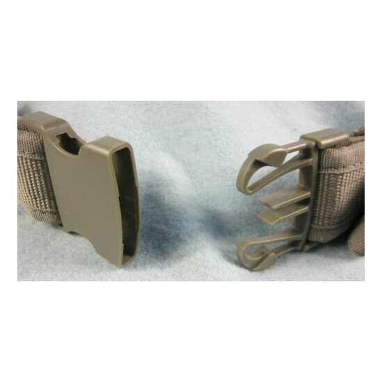 MILITARY TACTICAL BELT with 2 PISTOL MAG POUCHES {2}