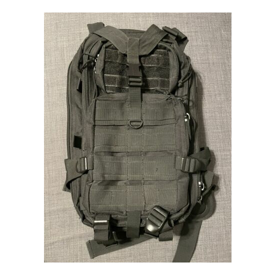 Voodoo Tactical Backpack Black Great Condition Customizable {1}