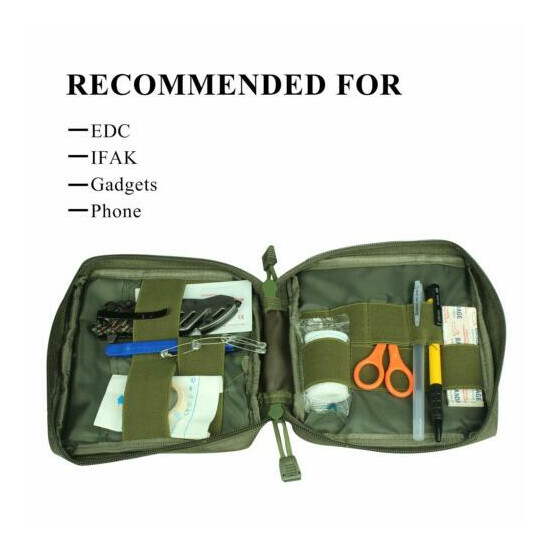 Tactical First Aid Kit Bag Medical Molle EMT Emergency Survival Pouch Outdoor US {30}