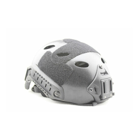 Tactical PJ Carbon Fiber Helmet Paintball Mountaineering FAST Helmet {1}