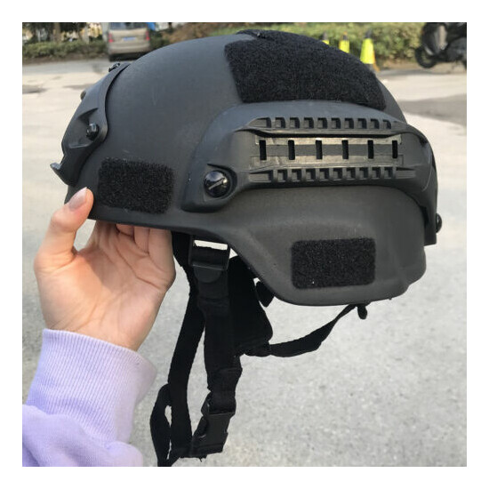 UHMW-PE MICH2000B Bulletproof Level IIIA Safety Ballistic Helmets Outdoor Sport {7}