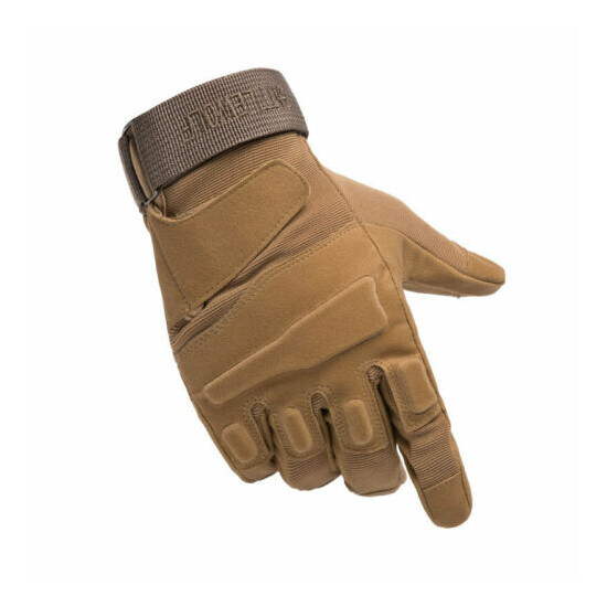 Tactical Hunting Full Finger Gloves Mens Army Military Combat Airsoft Paintball  {18}