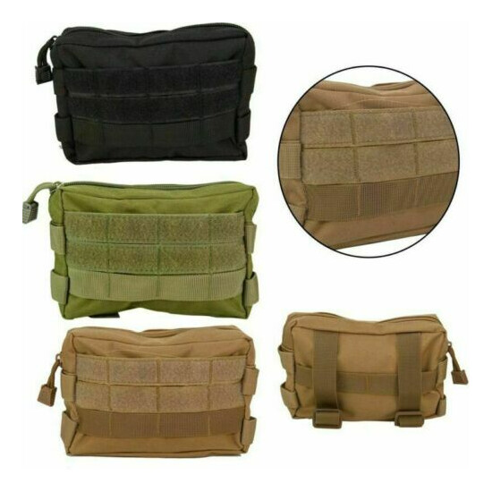 Utility Outdoor Tactical Waist Pack Pouch Military Camping Bag Belt Hiking Bags {12}