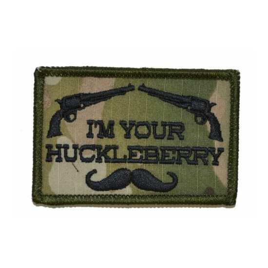 I'm Your Huckleberry - 2x3 Hat Patch {6}