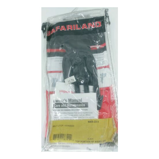 Safariland Top Portion Of Removable Belt Loop Harness Black New, Opened {1}