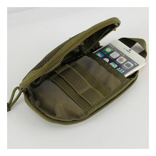 Tactical Molle Pouch EDC Multi-purpose Belt Waist Nylon Bag Utility Phone Pocket {4}