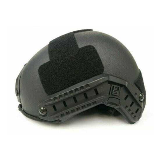 Army UHMW-PE Ballistic IIIA Bullet Proof Helmet M/L Black/Army Green FAST Helmet {3}