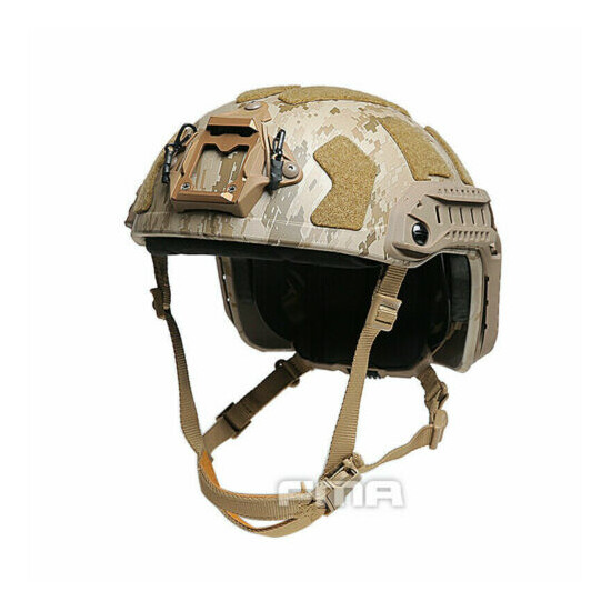 FMA Tactical Airsoft Paintball SF Super High Cut Helmet BK/DE/FG M/L L/XL {24}