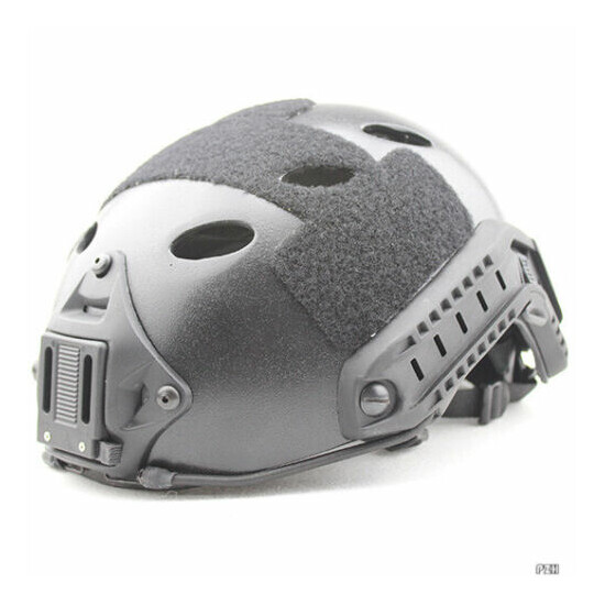 Tactical PJ Carbon Fiber Helmet Paintball Mountaineering FAST Helmet {2}