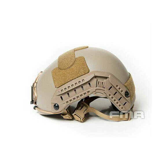  FMA Tactical Maritime Helmet + Plastic L4G24 NVG Mount + Dummy GPNVG 18 BK/DE {15}