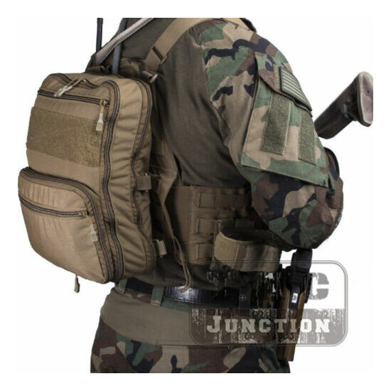 Tactical D3CR Chest Rig Harness Vest D3 Flatpack Backpack MOLLE Rucksack Bag Set {6}