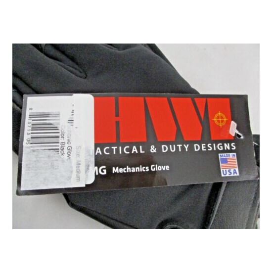 HWI MG Mechanics Hunting & Tactical Duty Gloves / Black NEW w/ Tags SIZE XL  {3}