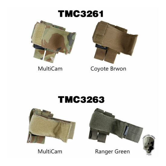 TMC Tactical Rifle Catch Molle Open fixed Waist Belt Bandage Hunting Army Gear {11}