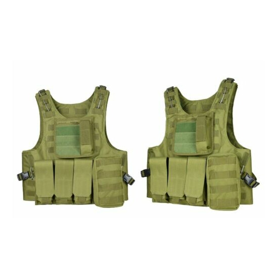 Airsoft Tactical Vest Military Molle Combat Vest for Outdoor Training CS Game {11}