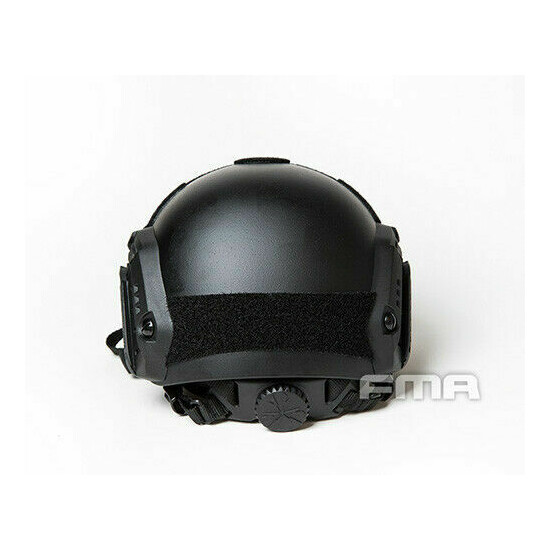  FMA Tactical Maritime Helmet + Plastic L4G24 NVG Mount + Dummy GPNVG 18 BK/DE {5}