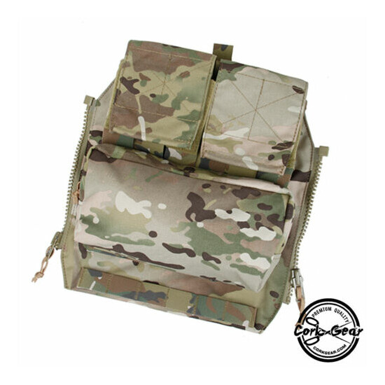 Cork Gear Zip-on Pouch Panel MOLLE Backpack w/ Mag Pouch for CPC JPC2.0 AVS Camo {2}