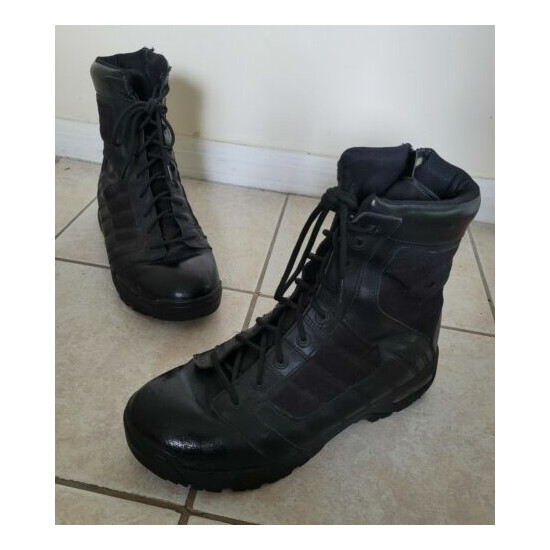Original S.W.A.T. Men's Air 9 Side Zip Tactical Boots Size 14 Black  {4}