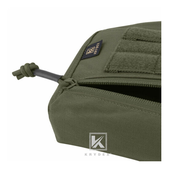 KRYDEX Dangler Drop Pouch MOLLE Dump Pack Storage for Armor Carrier Ranger Green {6}