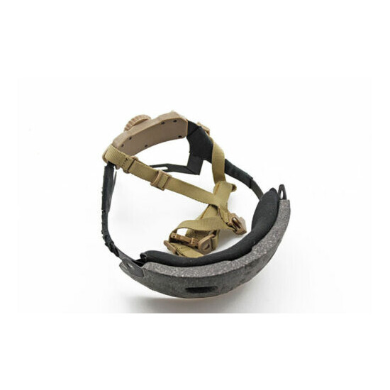 Tactical Suspension Liner & Memory Foam Protective Pad For Ballistic Helmet {5}