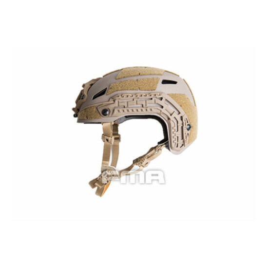 FMA Tactical Airsoft Caiman Ballistic Helmet Space Grey Helmet TB1307A M/L {30}