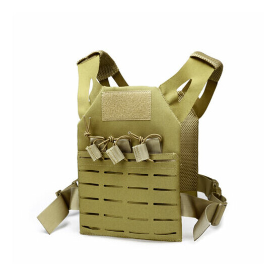 Kids Military armor Army JPC Vests Combat Tactical Vest Molle Plate Carrier Vest {3}