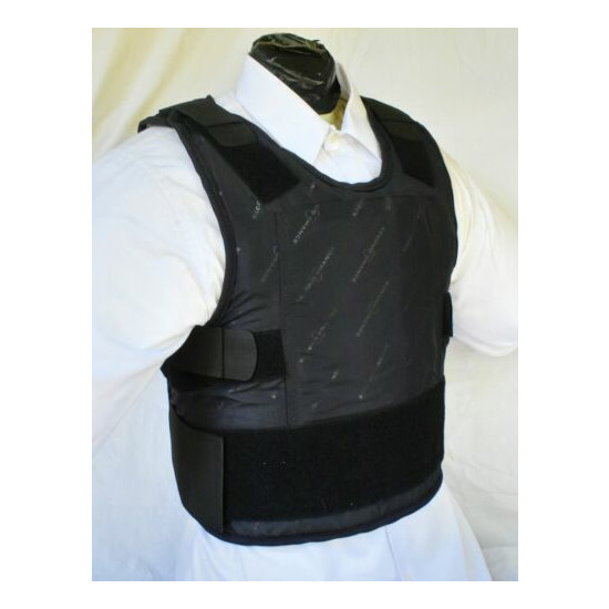 4XL IIIA Lo Vis / Concealable Body Armor Carrier BulletProof Vest with Inserts {1}