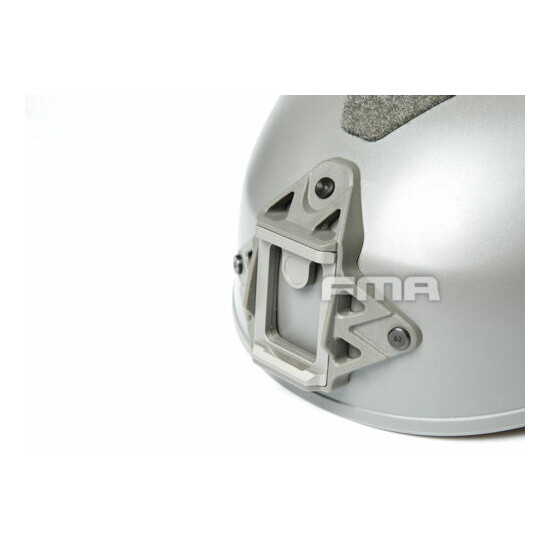 TB1268 FMA Hunting Tactical Helmet Airsoft WTF EX Ballistic Helmet BK/FG/TAN {18}