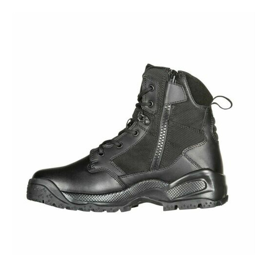 5.11 Tactical Men's A.T.A.C. 2.0 6" Side Zip Military Black Boot, Style 12394 {3}