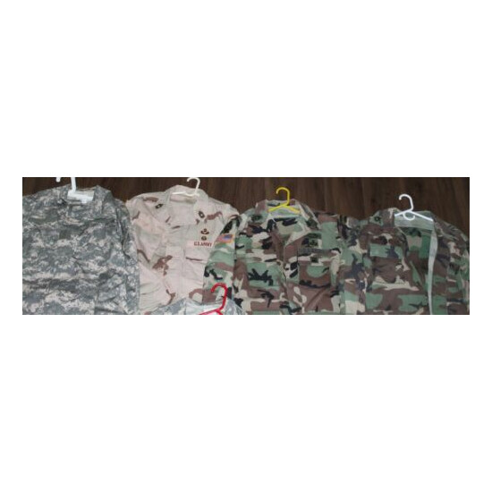 Army Combat Uniforms Five Complete Sets {1}
