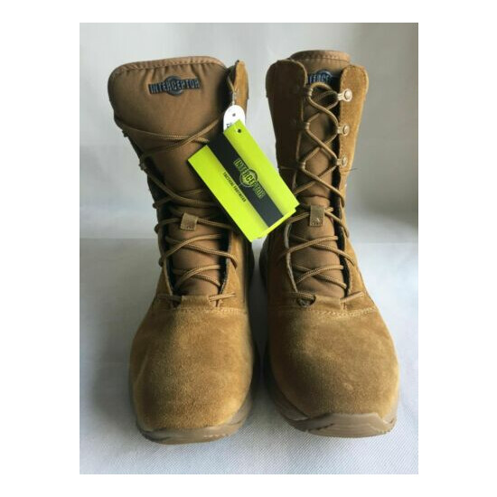 Interceptor Tactical Footwear Frontier Coyote Men's Lace Up Work Boots Shoes 12 {1}