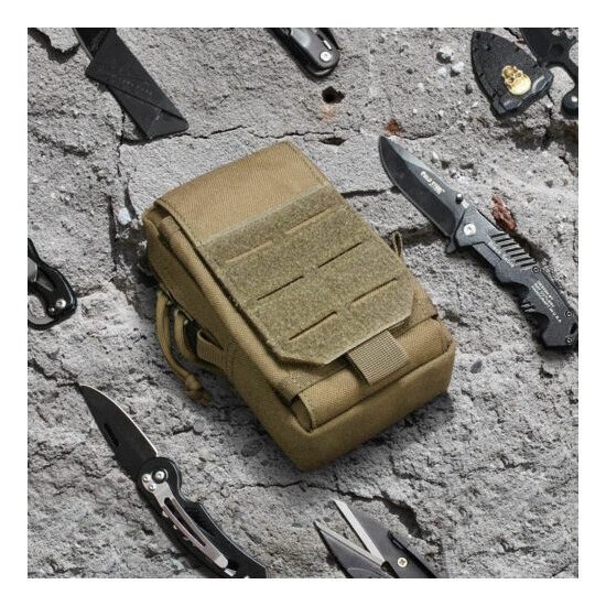 US Tactical Molle EDC Pouch Small Utility Military Gadget Belt Waist Phone Pack {4}