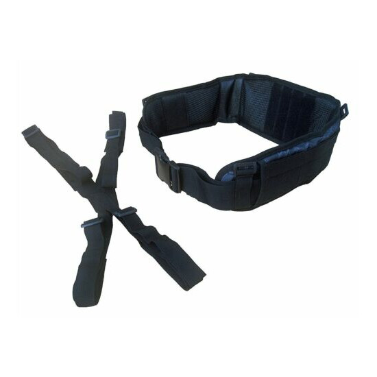 DLP Tactical MOLLE Battle Belt with Suspenders {16}