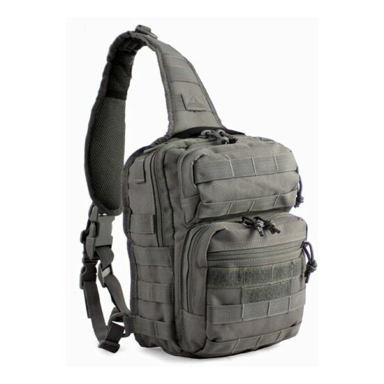Red Rock Rover Sling Pack Bag Tactical Backpack Tornado Gray Outdoor Gear {1}