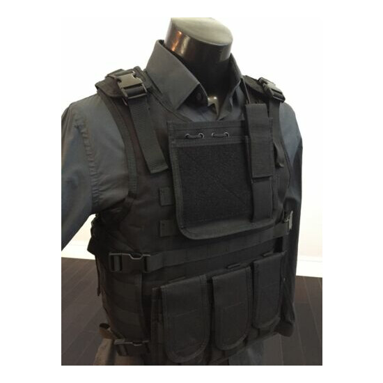 BODY ARMOR Carrier Vest USA Made FREE 3a BULLETPROOF Inserts XL 2XL 3XL L {4}