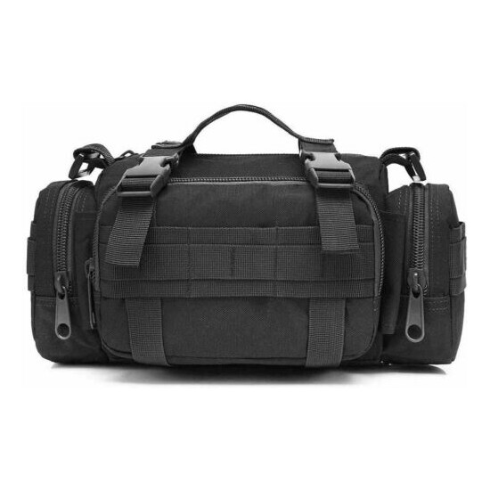 Mens Tactical Workout Pouch Military Molle Waist Bag Duffle Bag Large Handbag {13}
