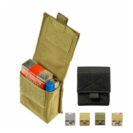 Military*Molle Pouch Tactical Single Pistol Magazine Pouch Hunting Ammo Camo-Bag {1}