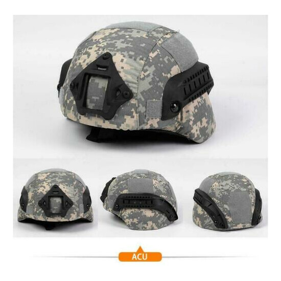 Hunting Paintball Camouflage Helmet Cover Cloth for MICH2000 Tactical Helmet {5}