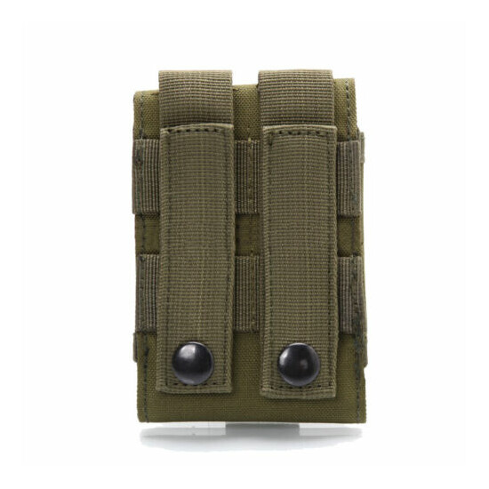 Tactical Military Belt Bag Waist Bags Molle 5in Phone Pouch Utility Pack Durable {2}