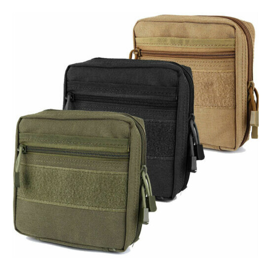 Compact Tactical Molle Pouch Utility EDC Accessories Bag Waist Pack Organizer US {1}