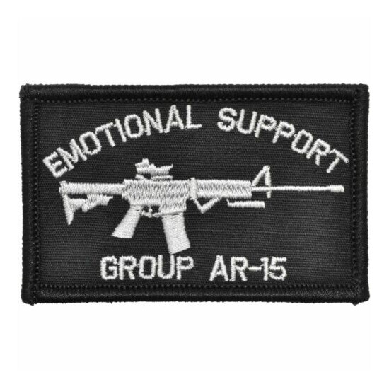 Emotional Support Group AR-15 - 2x3 Patch {1}
