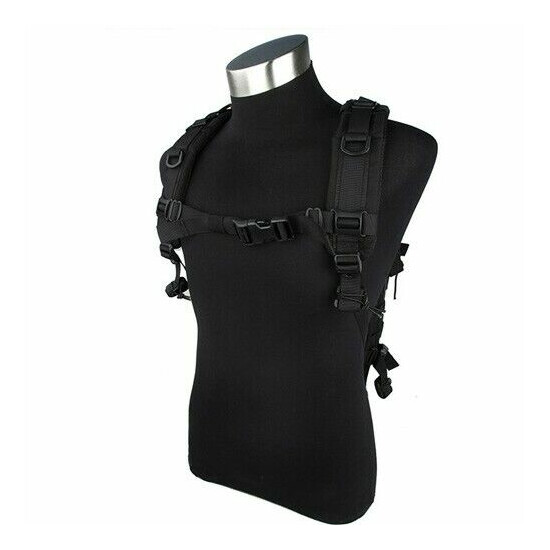 TMC2545-BK Tactical Outdoor Backpack Knapsack Shoulder Bag Pouch Molle System {4}