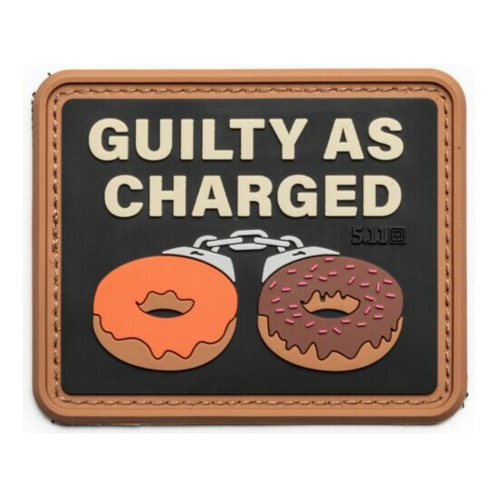 5.11 Tactical Guilty As Charged Donut Patch {2}